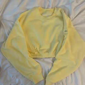 Alo Cropped Crewneck